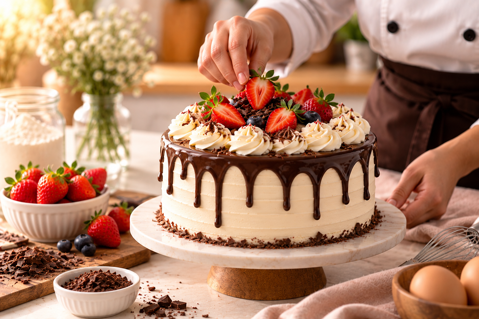 Fresh homemade cake by Cake By Dilini